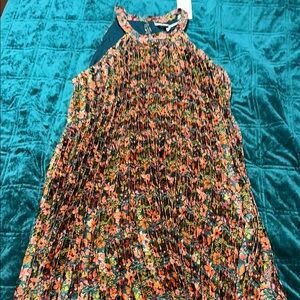 MELLODAY Floral Midi Dress - Multicolor